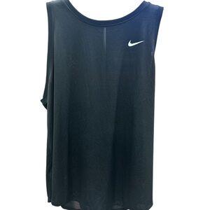 Nike Men's Black Athletic Tank Top Dri fit 2x